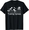 Camiseta Oversized Musical Tirando Notas Amantes de Música Roupas Masculinas Vintage Professores Fitness Camiseta Customizada Camiseta de Algodão