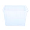 White 90-400L Thickened PE Square Water Storage & Aquatic Tank