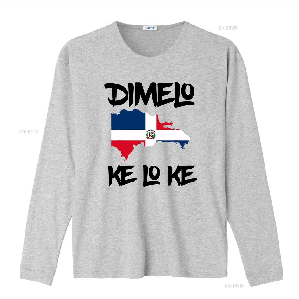Dimelo Ke Lo Dominican Republic shirt for men Woman kids T vintage Washed Comfortable Top For Everyday Wear Breathable