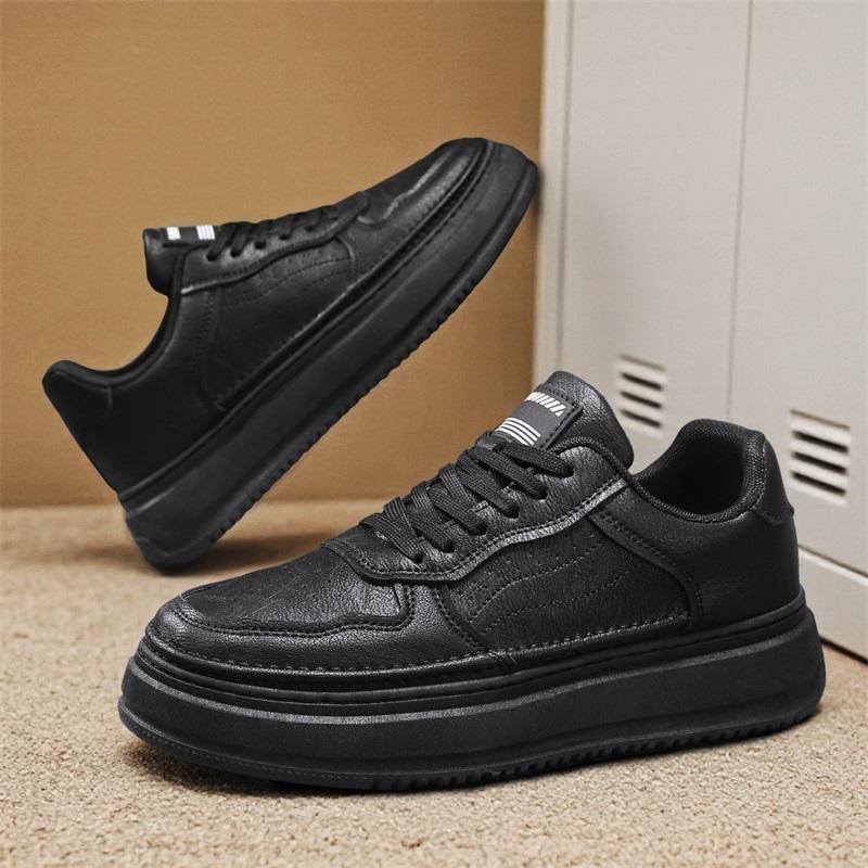 Nové Pánské Klasické Módní Nízké Tenisky na Skateboarding s Tlustou Podrážkou Pohodlné Měkké Podrážky Basketbalové Tenisky