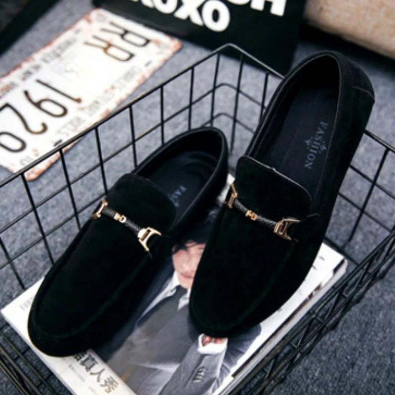 Men's Casual Shoes Soft Comfortable Driving Moccasins Slip On Loafers for Men Lightweight Flat Walking Shoes Sapatenis Masculino