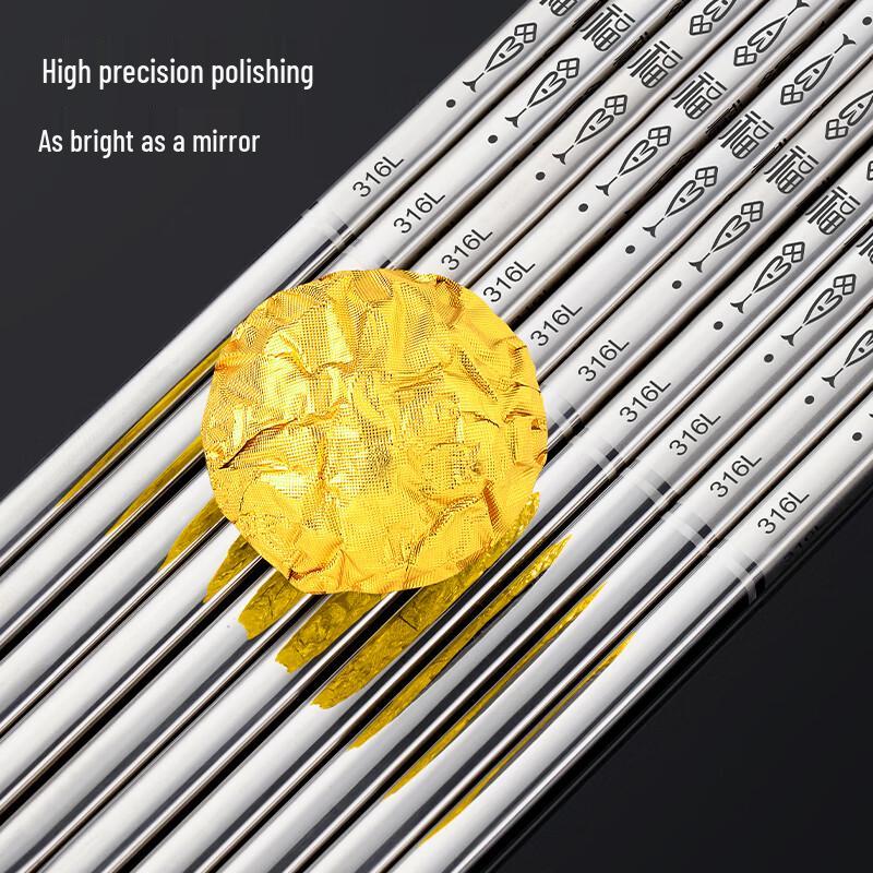 SSGP Antibacterial 316L Stainless Steel Chopsticks Set