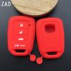ZAD silicone rubber car key fob cover case shell cap for Honda accord CIVIC CRV jazz HR-V HRV 2013 2014 2015 2016 remote key