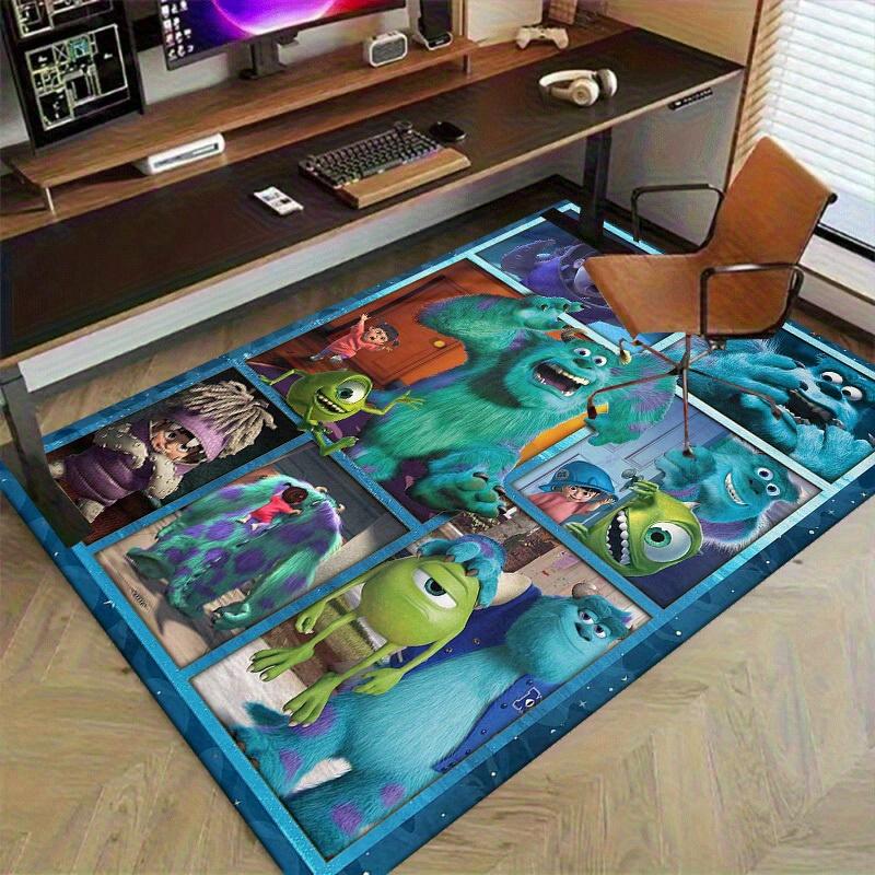 1 Stück,Die Monster AG. Teppich Teppichboden Läufer Fußmatte Fußmatte Heimdekoration Zimmer Schlafzimmer Wohnzimmer Bürostuhlbezug Außen Teppich Geschenk