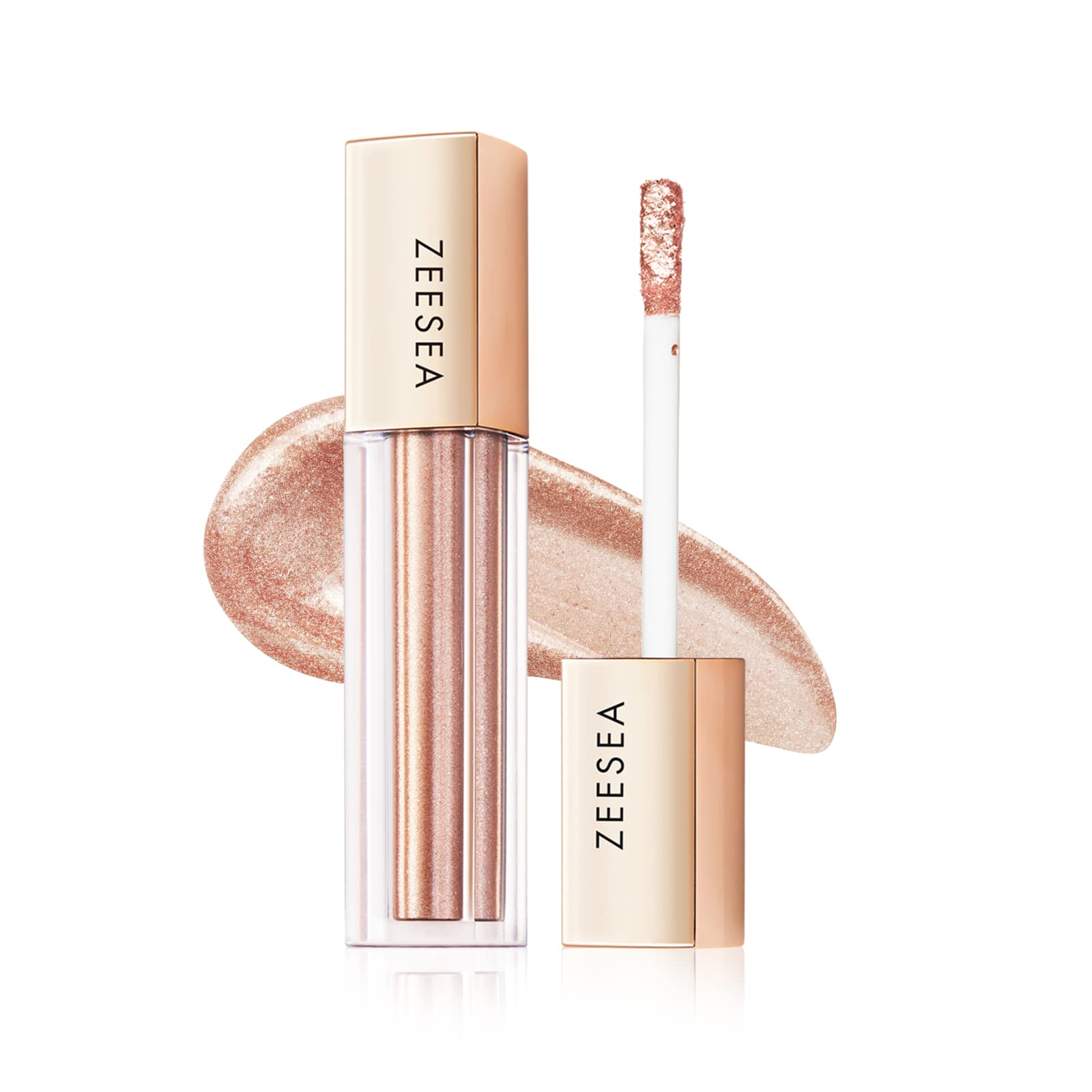 ZEESEA Diamond Series Star Sand Liquid Eyeshadow 2.8g Liquid Eyeshadow... (03 Afternoon Tea)