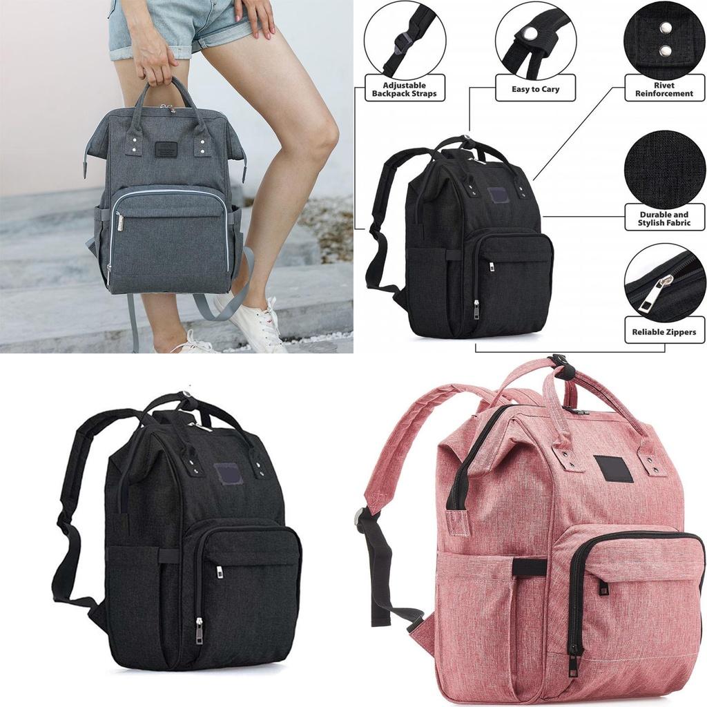 Spacious And Organized Diaper Bag Backpack For Baby Care Essentials
