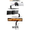 Ollymurs Portable Monitor and Laptop Desk Stand