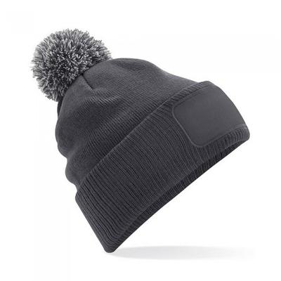 Beechfield Unisex Adult Snowstar Patch Beanie