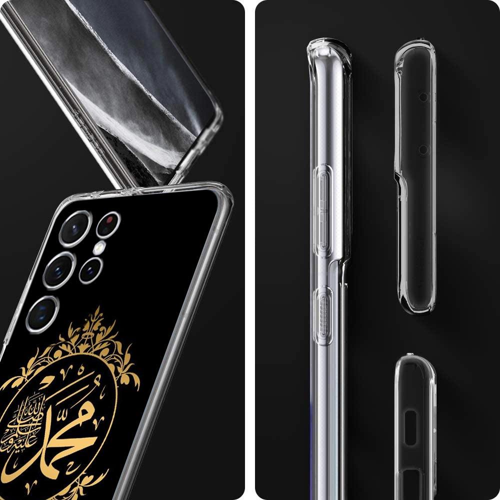 Muslim Islam Bismillah Allah Phone Case For Samsung Galaxy S22 5G S20 Ultra S21 FE 5G S10E S9 S8 S10 Plus Note 20 10 Clear Cover