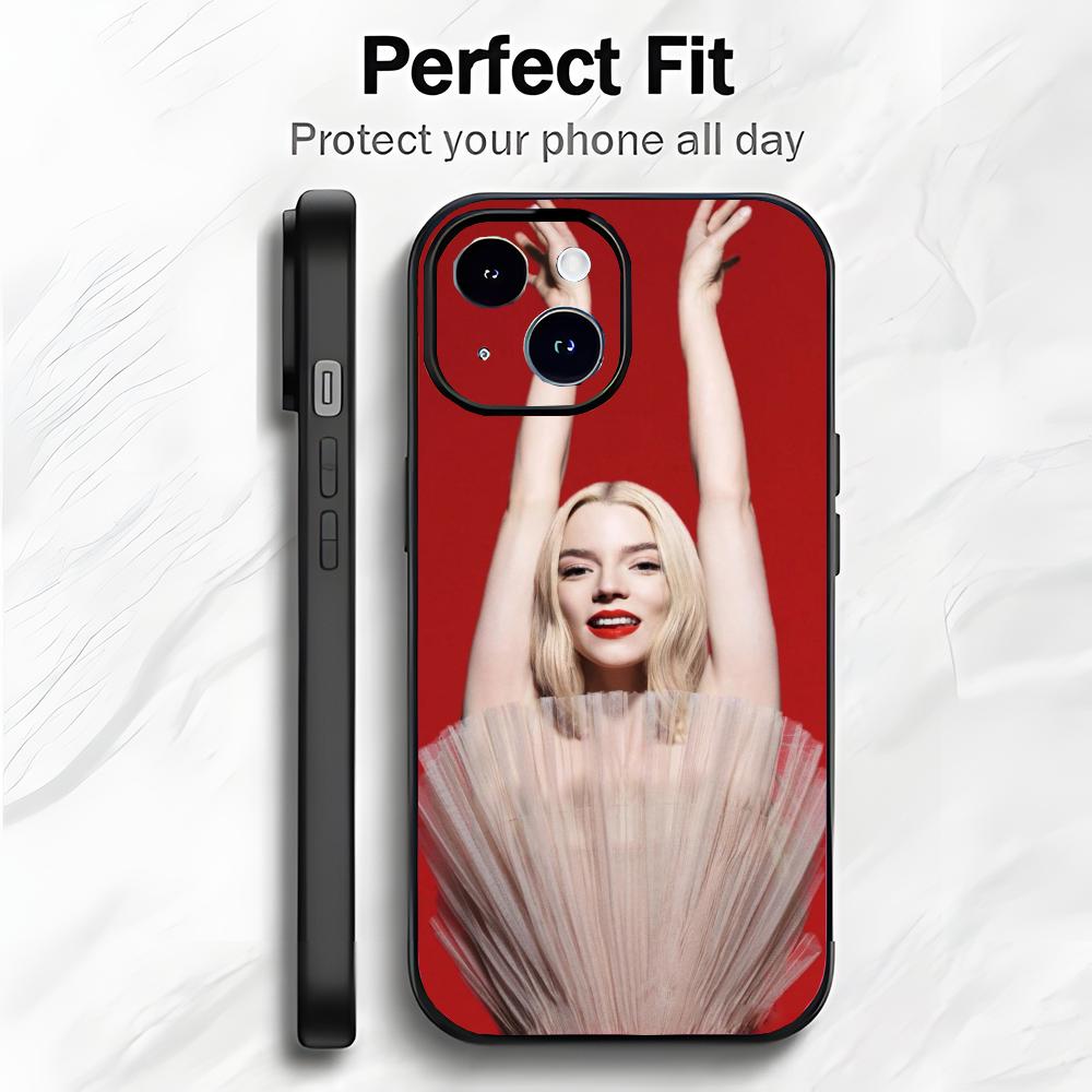 Talented Actress A-Anya Taylor-Joy Phone Case Phone Case Soft Packaging Lightweight For iPhone17 16 15 14 13ProMax