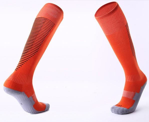Professional Outdoor Sports Sweat Absorption Soccer Socks Men Women Children Thickened High Tube Athletic Socks Wholesale