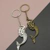 Llavero Colgante Simple de Sirena Joyería Regalo Para Mujeres