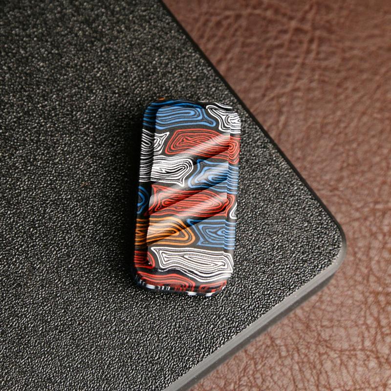 Glass Fibrer Material Fidget Slider Magnetic Push Slider Adult EDC Metal Fidget Toy Adult Gifts Autism Sensory Toys Adult Gifts