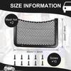 Car Storage Mesh Pocket Organizer for Bus, RV, and Auditorium Seats