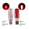 Multicolored Portable USB LED Light Bulbs T18 5V Mini Filament Night Lamp Warm Cool White Reading Lighting Eye Protection Lamps