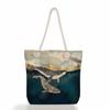 Animal Print Thick Rope Single-shoulder Beach Bag 7238