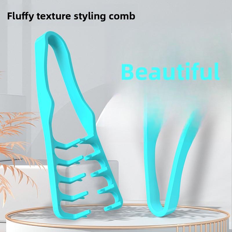HOT Style Fluffy Texture Styling Comb for Men and Women, Home Use, Hair Parting To Cover Bangs, Hairdressing Comb, High Top Artifact