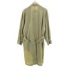 LANVIN 90s Old Packable Stainless collar coat Olive Spring Travel Men's Used