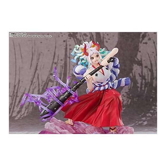TAMASHII NATIONS Figuarts ZERO ONE PIECE [EXTRA BATTLE] Yamato - Kaminari Hakua - Approx. 160mm ABS&PVC Painted Finished Figure BAS62135