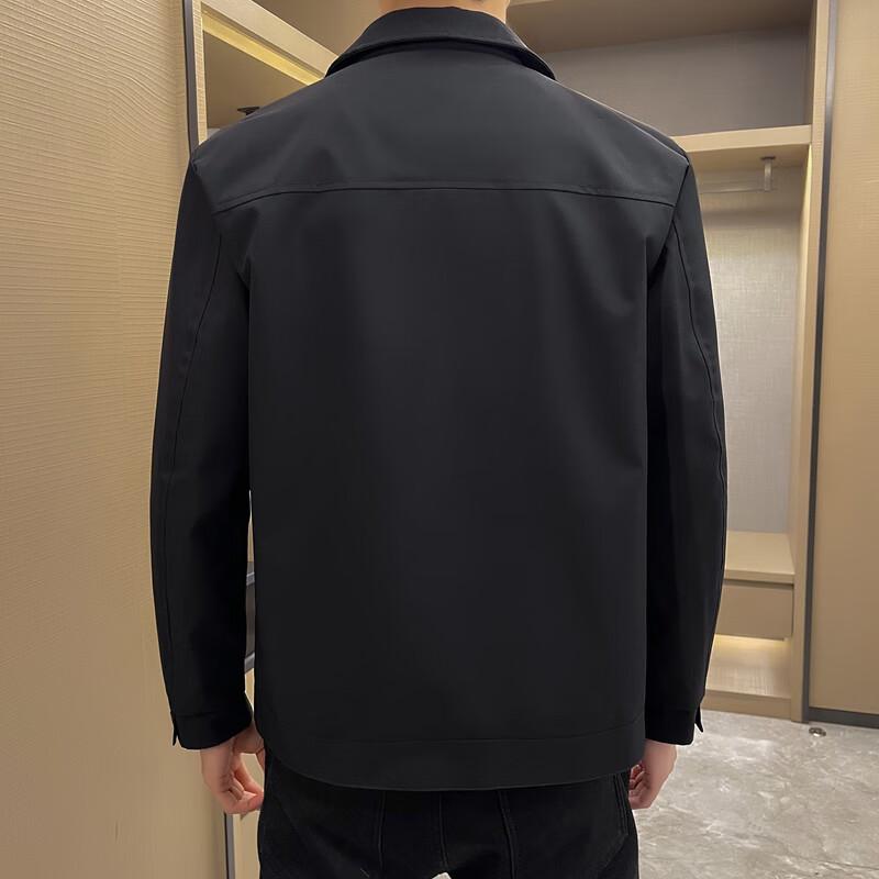 VANCAMEL Men's Casual Lapel Workwear Jacket