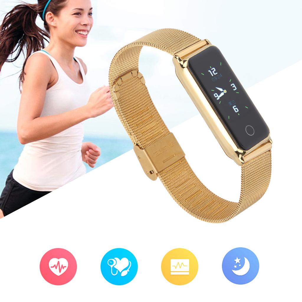IP67 Waterproof  orts Bracelet 0.96in Screen Watch Fitness   Monitoring Smart Band