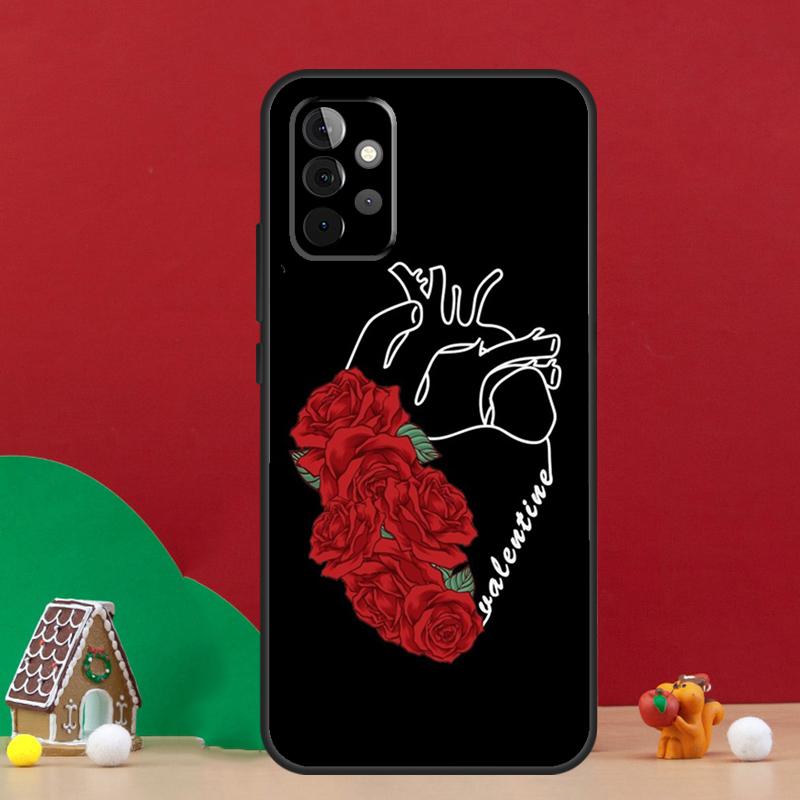 Human Heart Anatomy Case For Samsung Galaxy A54 A06 A16 A26 A36 A56 A53 A32 A52 A33 A13 A55 A35 A15 A14 A34 A17