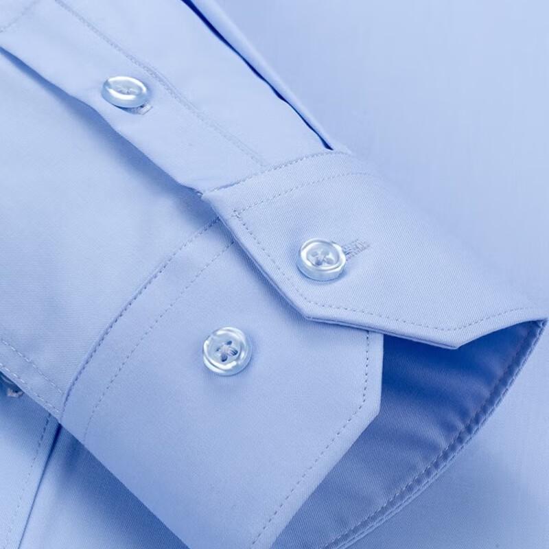 Romon Men's Bamboo Fiber Long-Sleeve Business Casual Shirt