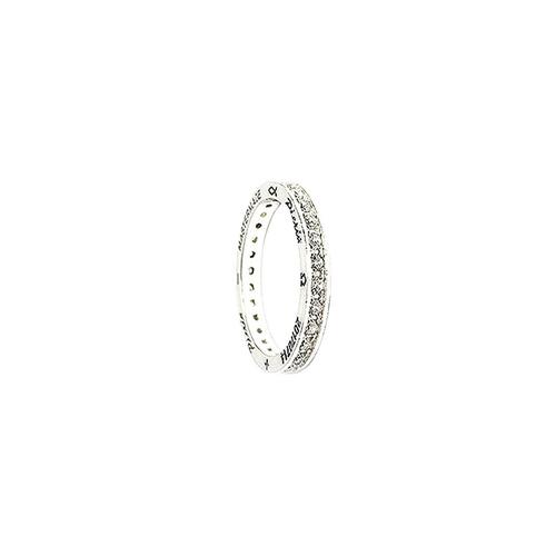 Frica Jewelry Engraved Stone Ring (Yellow)