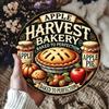 Vintage Apple Bakery Metal Wall Art Kitchen Decor Sign 8x8 Inches