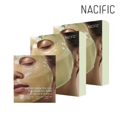 Grüner Tee Cica Collagen Gel Maske (4 Blatt) x2