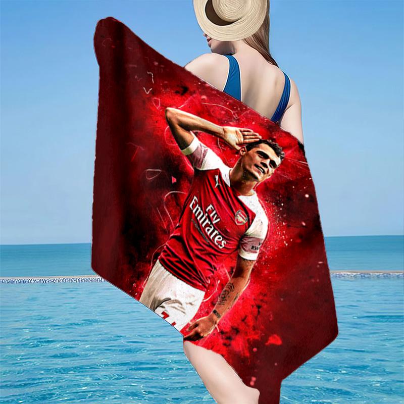 1PC Arsenal Celebration Moment Beach Towel - Soft, Absorbent Microfiber, Lightweight, Ideal for The Beach, Parties, Travel, Camping fan gifts