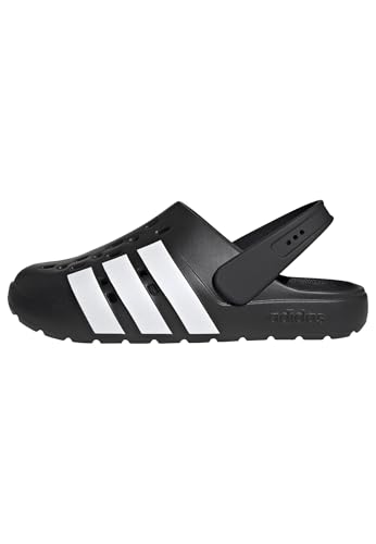 

Спортивные сандалии-сабо Adidas Adilette, Унисекс, для взрослых, NRB35, Черный/Белый/Черный (JQ8058), Размер 24.5см