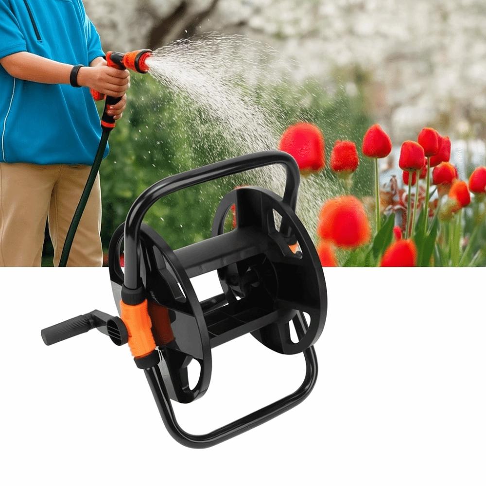 Sturdy Water Pipe Storage Rack Efficient Organizer Pipe Hose Reel Durable Hose Manager  Car Washing