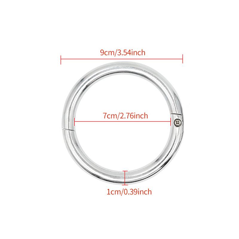 

1 шт. Металлические кольца для носа крупного рогатого скота Бык Корова Крупный рогатый скот Зажим для вытягивания Животное Фермерские животные Зажимы для носа Животное Фермерские принадлежности