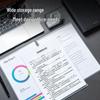 Deli A4 Transparent L-Shape File Folder