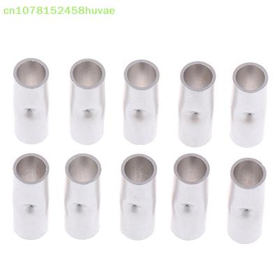 10 Pcs BN Copper Wire Cable Connection Crimp Sleeve Lug Connector Non-Insulated Tube Butt Splices Terminal