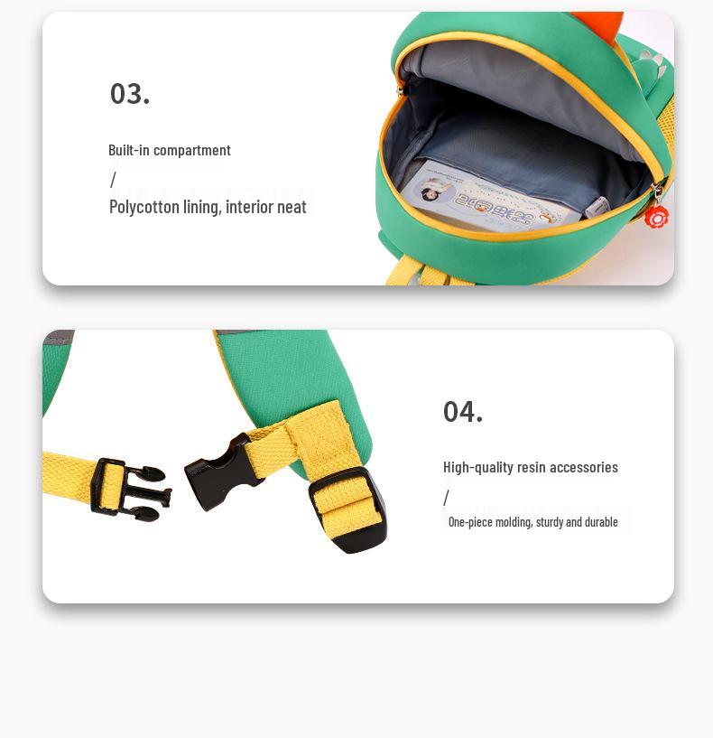 Adorable Animal Backpack for Toddlers 1-3 Years: Perfect for Kindergarten, Senior, and Junior Classes