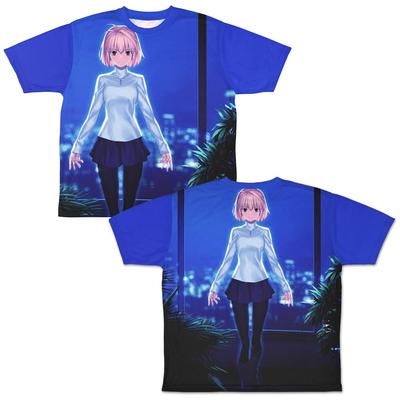 Cospa Tsukihime A Piece of Blue Glass Moon Arcueid Brunstad Full Graphic S Polyester Double-sided T-shirt