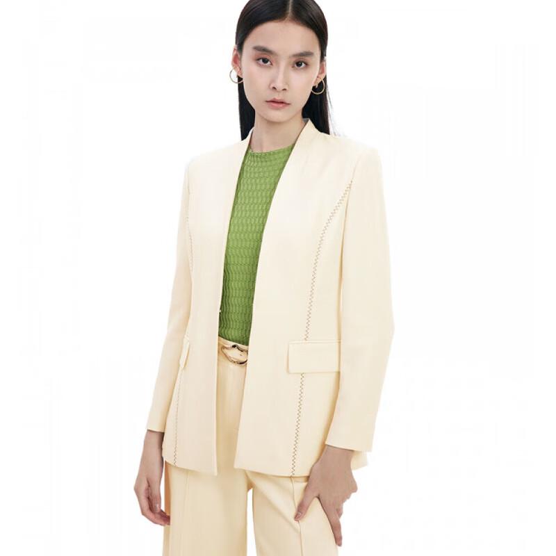 ELLASSAY Women s Triacetate Blazer S