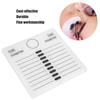 Acrylic False Eyelashes Glue Sticker Tray Eyelashes Extension Pallet Holder Accessory