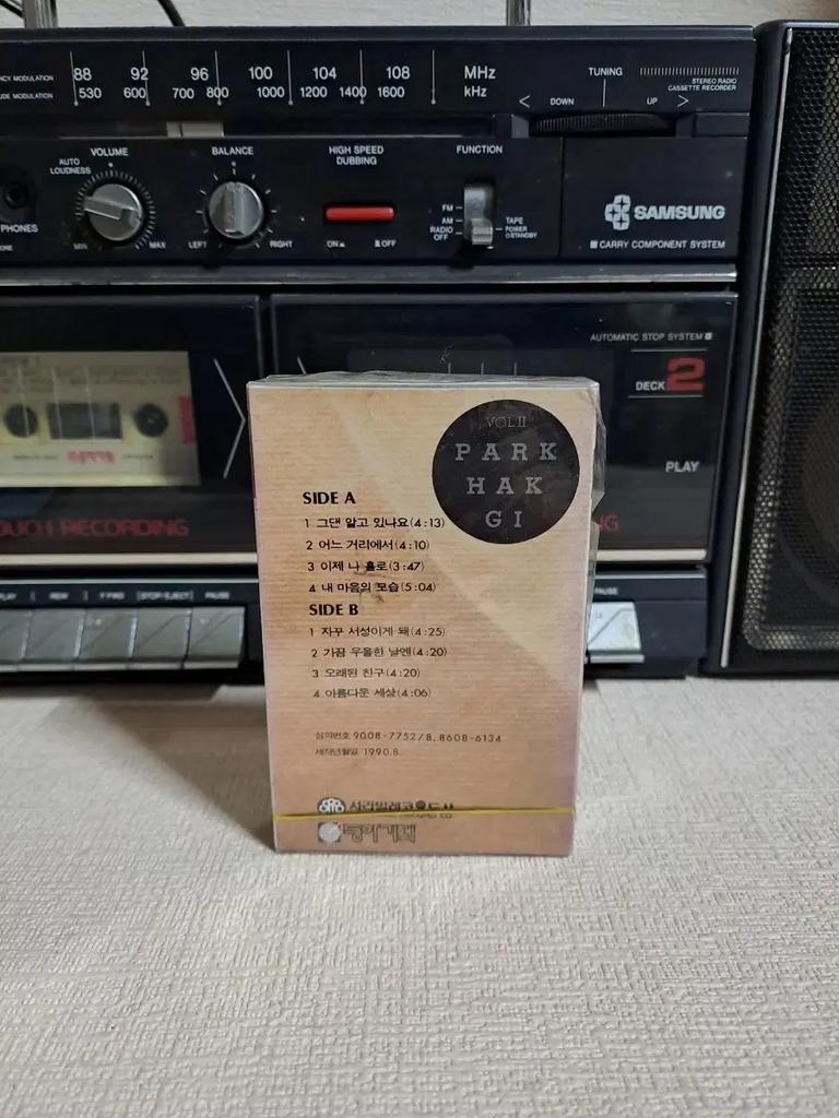 Cassette Tape [Park Ha-gi] Unopened Retro Record