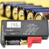 Digital Battery Volt Tester,Universal Digital LCD AA/AAA/C/D/9V/1.5V Button Cell Battery Volt Tester BT-168D Electric Test