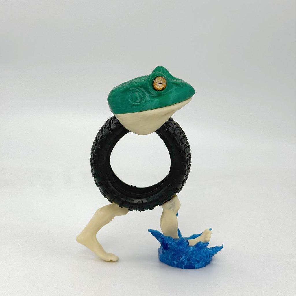 TungTungTungSahur Mini Figure, TungTungTungSahur Figure, Collectible, 3D Print, Internet Meme, Italian Brainrot Character, Brainrot Toy, 13cm (Set of