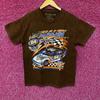 Van Halen Brown Nascar Style Tshirt Size Small
