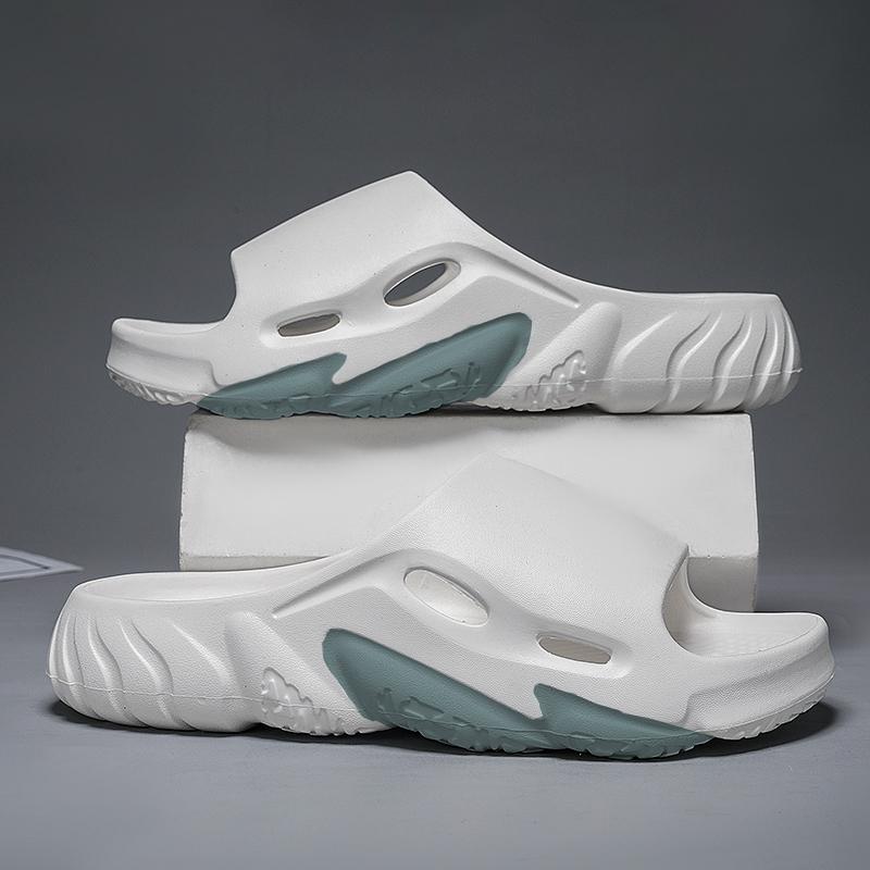 Модные новые мужские шлепанцы EVA с толстой подошвой — фото 8