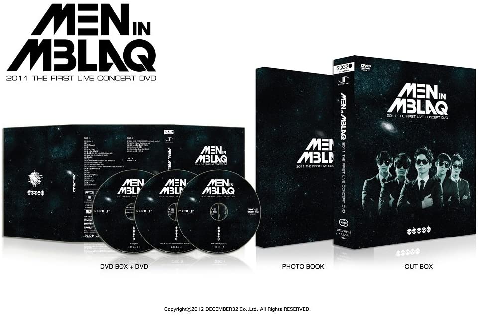 

DVD DVD - Men in MBLAQ 2011 The First Live Co Japan Music Video Used