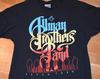 1980's The ALLMAN BROTHERS Band Vintage Concert 1990 Tour Rare Original Rock Band Music Tee T-shirt (L/XL) X-Large 80's Tshirt Vtg Bros GiFT