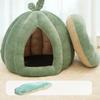 Cat Nest Pumpkin Winter Closed Cat Bed Safety Removable and Washable Dog House Warmth Four Seasons Universal Pet House