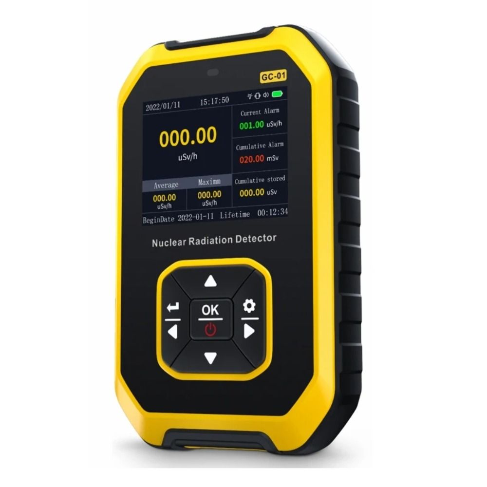 LCD Display X-ray Radioactivity Tester High Sensitivity Portable Geiger Counter Daily Life