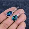 Blue Triplet Opal Gemstone 925Sterling Silver Jewelry Earring 1.38" M-3158